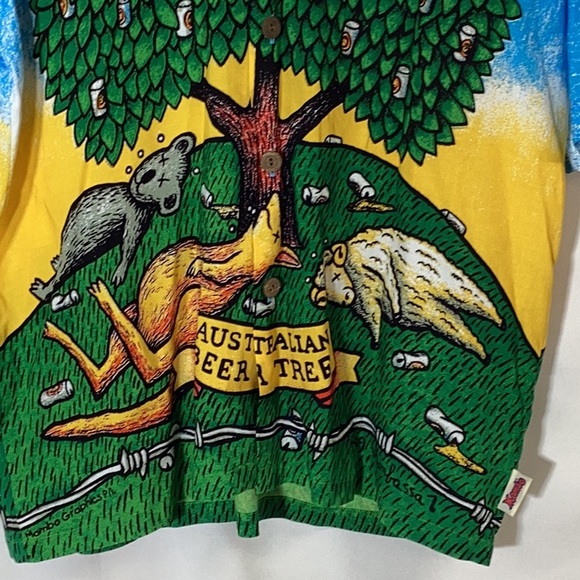 Vintage MAMBO LOUD SHIRT Australia’s National Beer Size Small - Picture 3 of 10
